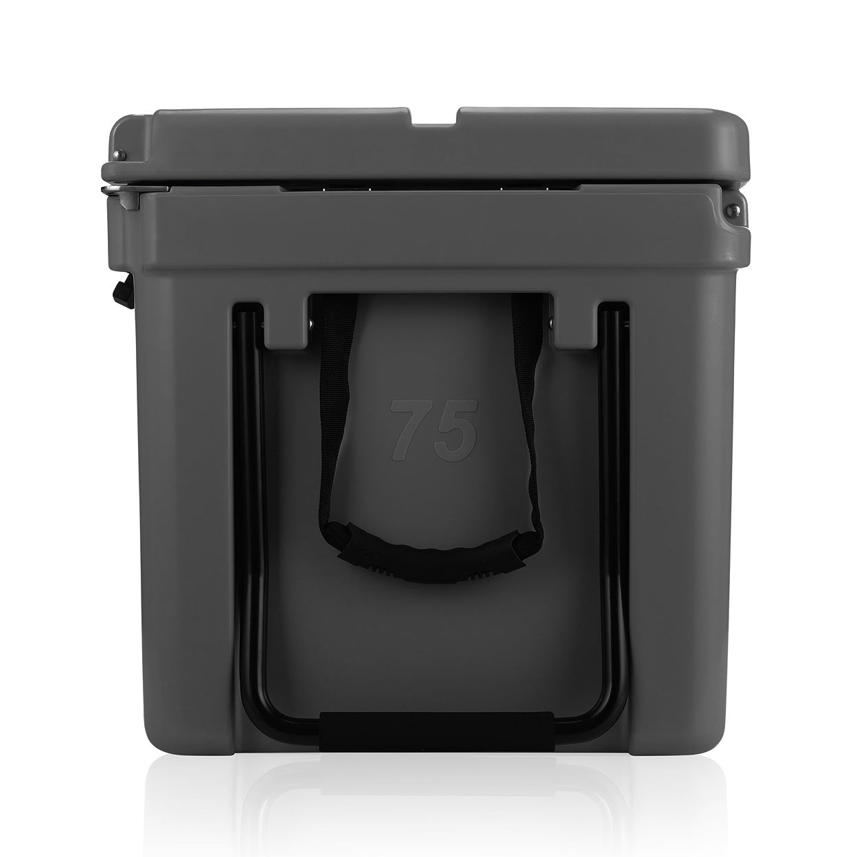 side image of Slate Gray cooler.