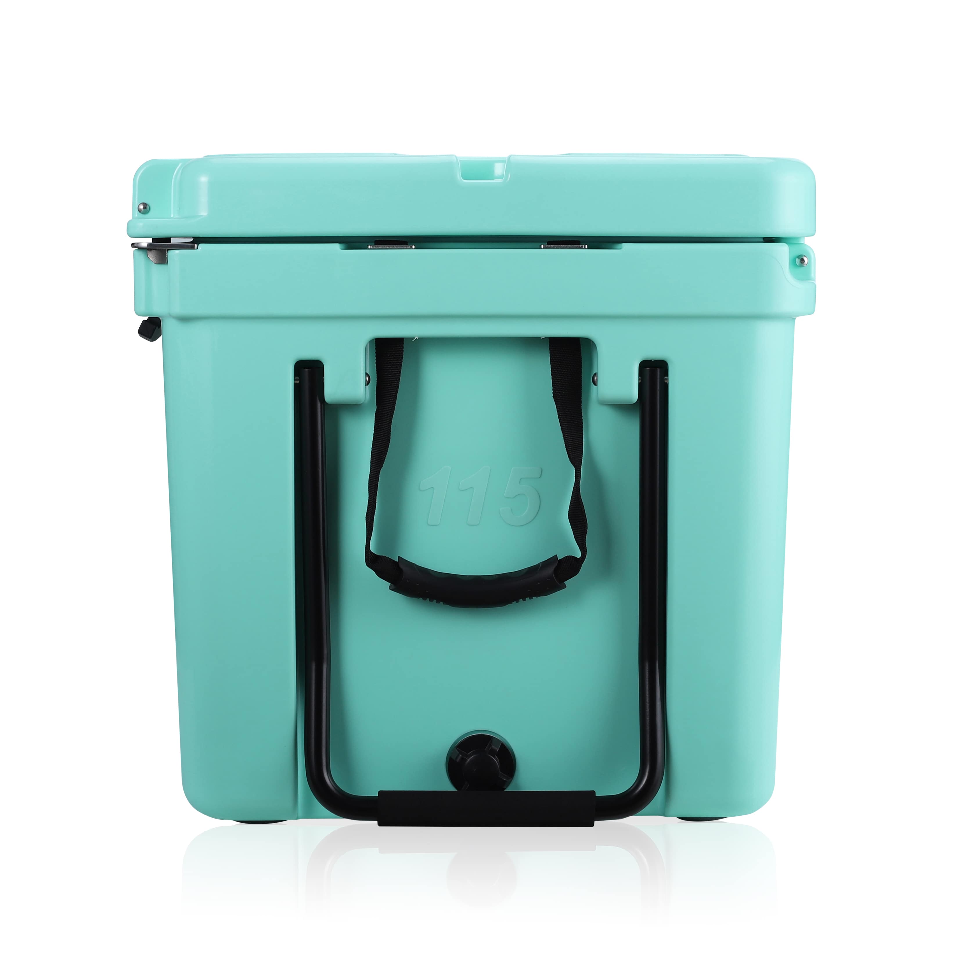 side image of Seafoam cooler.