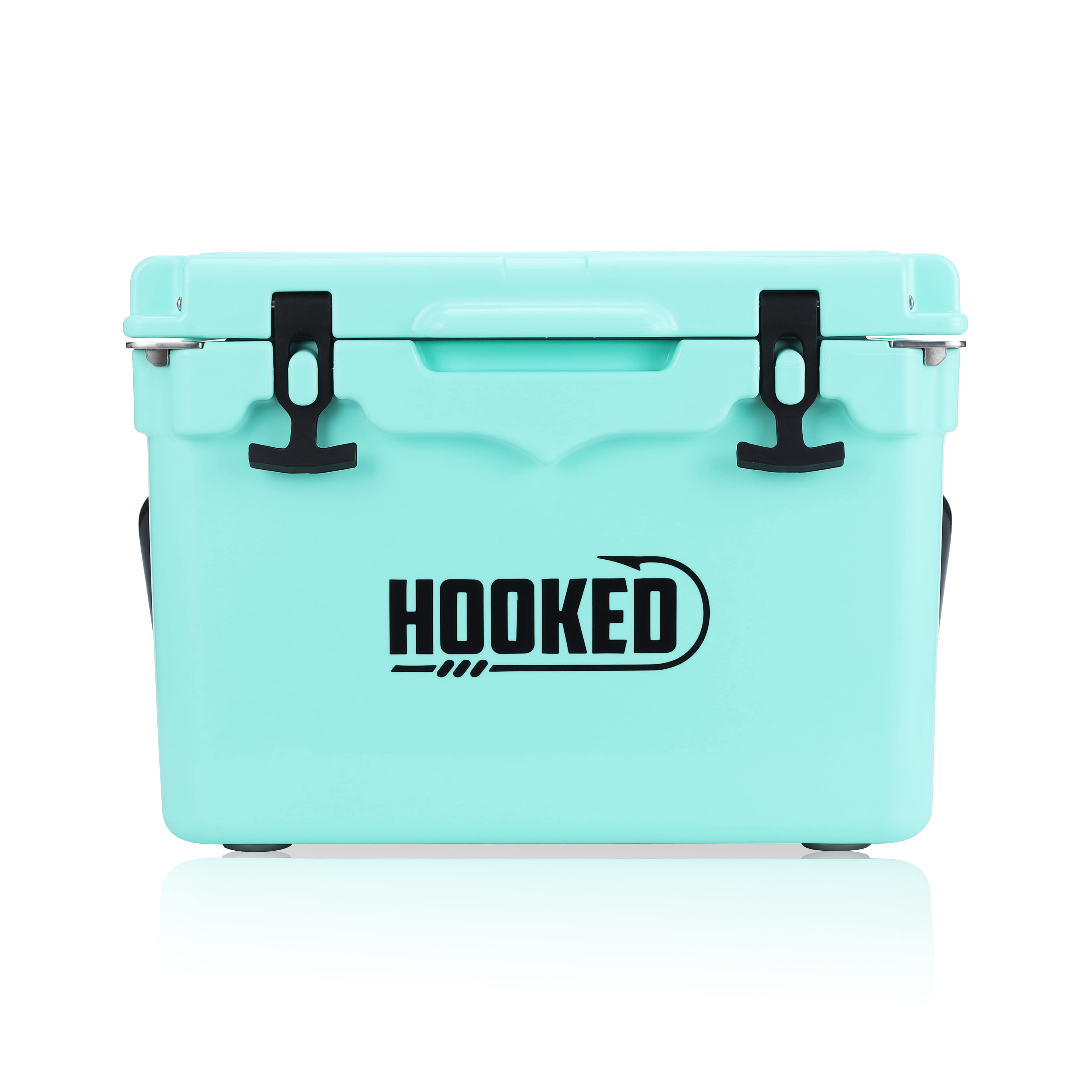 Front image of Seafoam cooler.