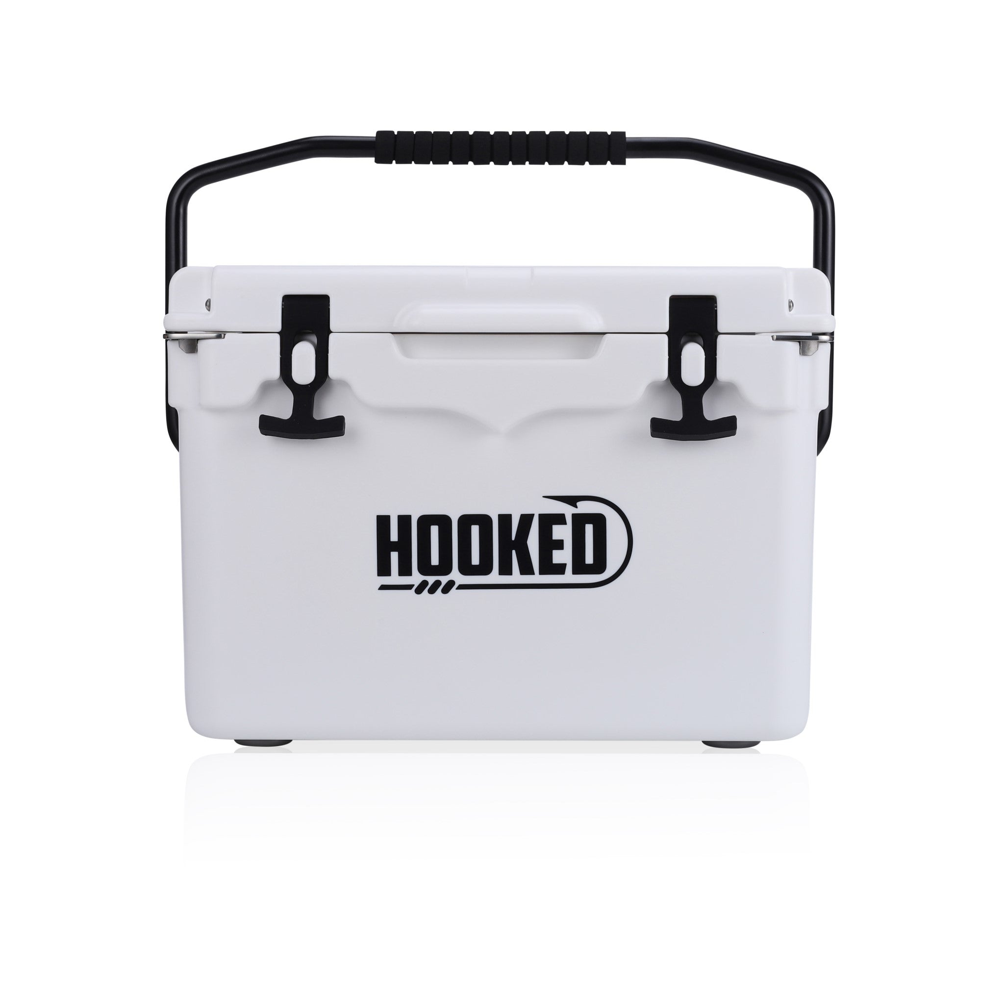 Front image of White cooler.